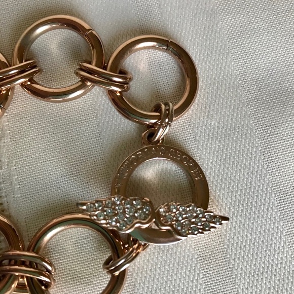 Victoria's Secret Jewelry - Victoria’s Secret Rose Gold Angel Wing Bracelet
